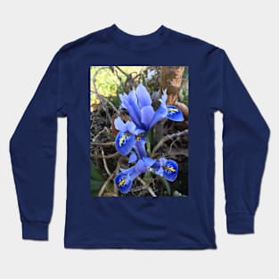 Mini Blue Iris Long Sleeve T-Shirt